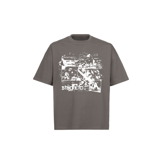 Time Travel T-Shirt Pigment Grey