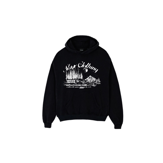 Silence Hoodie Black
