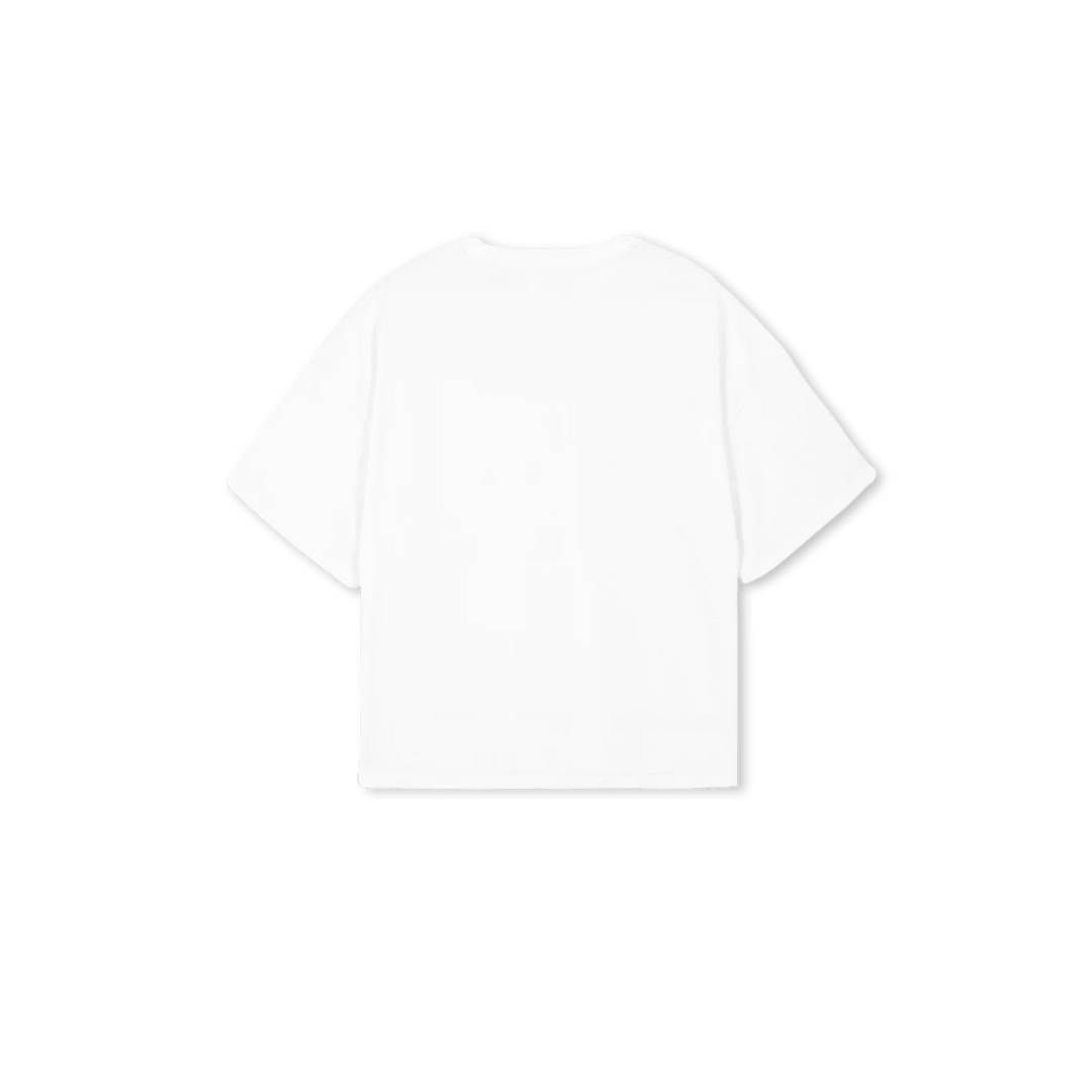 Heartless white Oversized Boxy Tee.