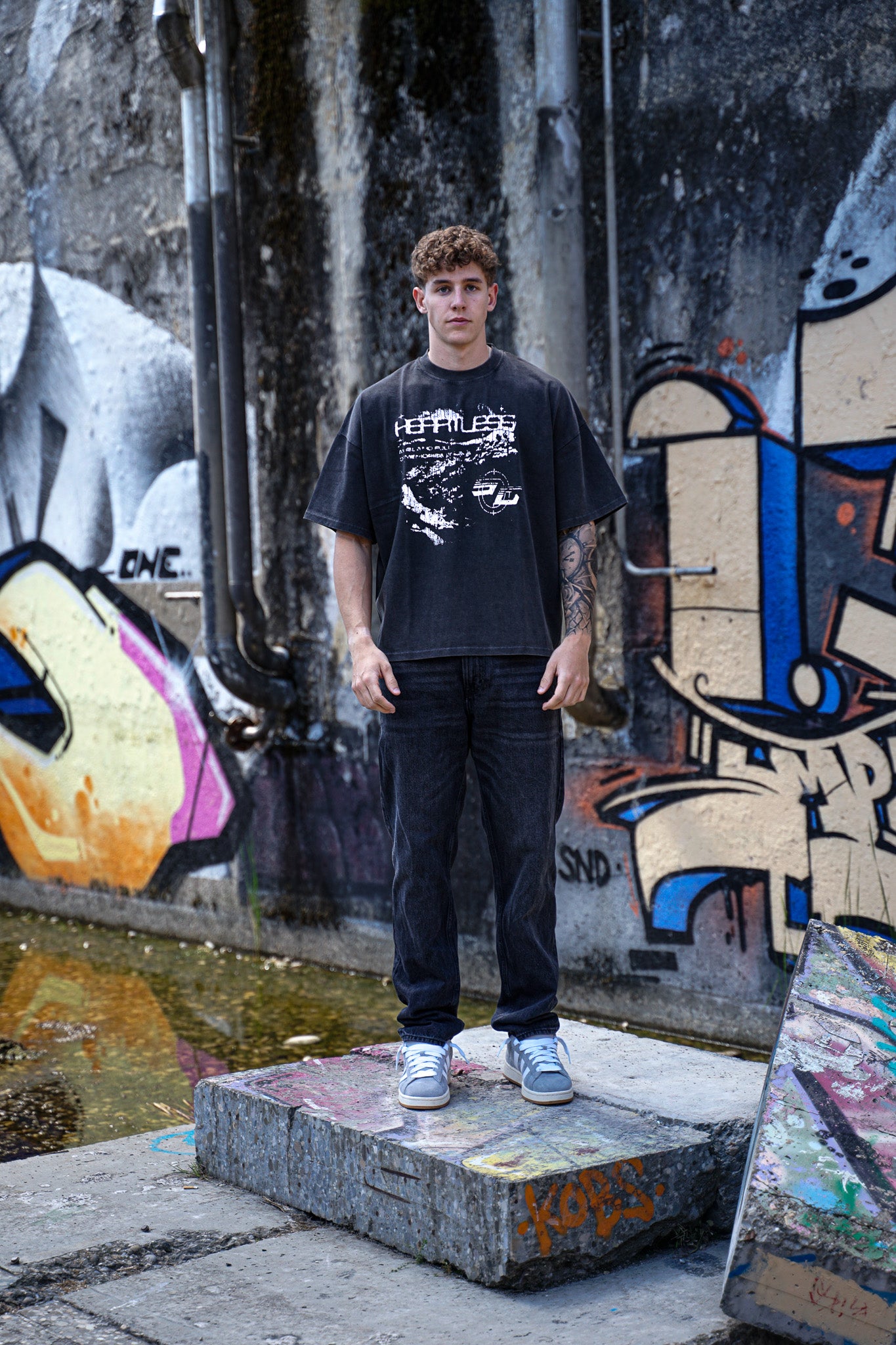 Heartless Oversized Boxy Tee.