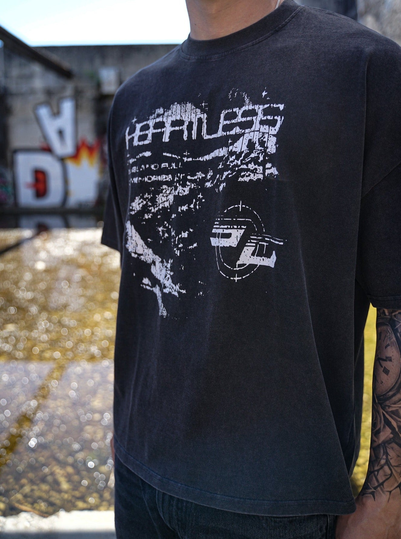 Heartless Oversized Boxy Tee.